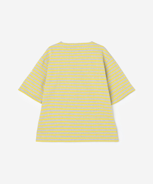 tシャツ ORCIVAL | コットンロード クルーネック 半袖バスクシャツ MEN メンズ レディースの画像