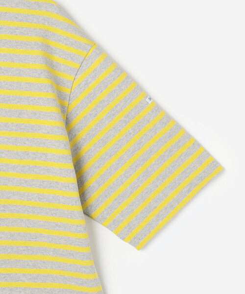 tシャツ ORCIVAL | コットンロード クルーネック 半袖バスクシャツ MEN メンズ レディースの画像