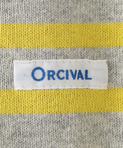 tシャツ ORCIVAL | コットンロード クルーネック 半袖バスクシャツ MEN メンズ レディースの画像