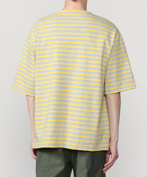 tシャツ ORCIVAL | コットンロード クルーネック 半袖バスクシャツ MEN メンズ レディースの画像