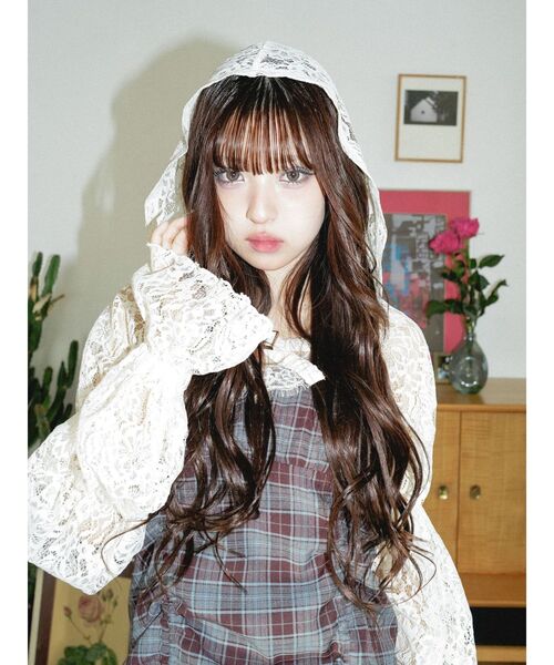 ワンピース 「MINAMI×jouetie」シャーリングキャミワンピースの画像