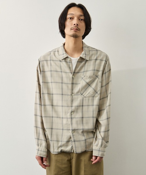 最終値下 REMI RELIEF レミレリーフCHECK 2 WAY SHIRT REMI RELIEF/レミ レリーフ】 VIYELLA CHECK 2WAY SHIRT（シャツ