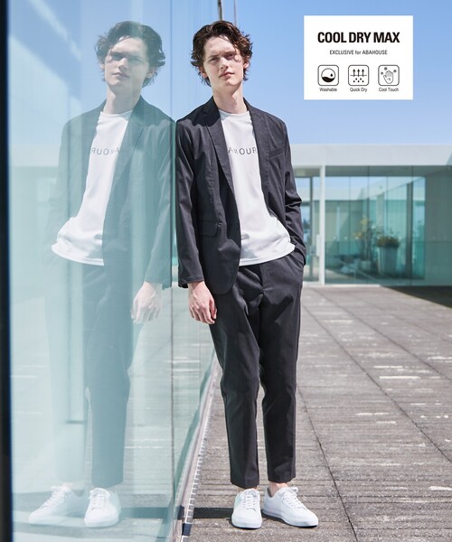 ABAHOUSE GRAY セットアップ 「上下2点セット/セットアップ対応」COOL
