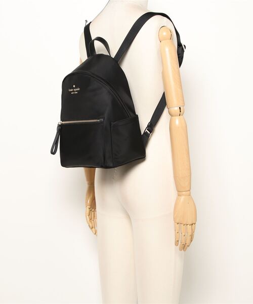 ♦︎極美品♦︎ kate spade ケイトスペード 黒レザー　 リュック kate spade NEW YORK（ケイト・スペード ニューヨーク） リュック