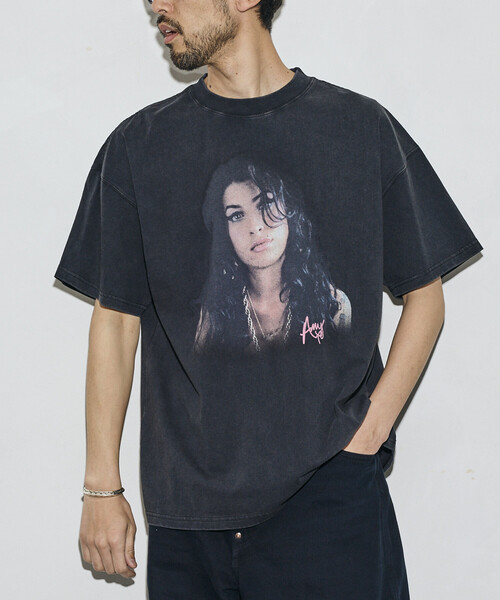 amy wine house エミーワインハウス/プリントTシャツ/古着 FREAK'S STORE（フリークスストア） tシャツ 「EXCLUSIVE」 Amy