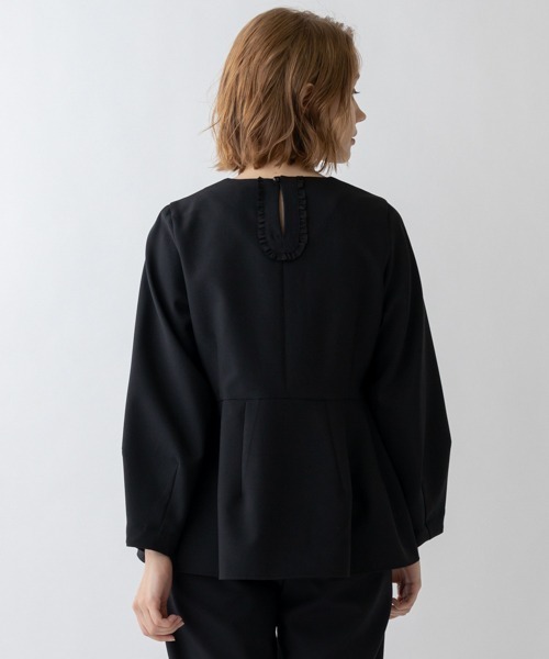 「Sono」 長袖シャツ 1 ブラック レディース_画像7