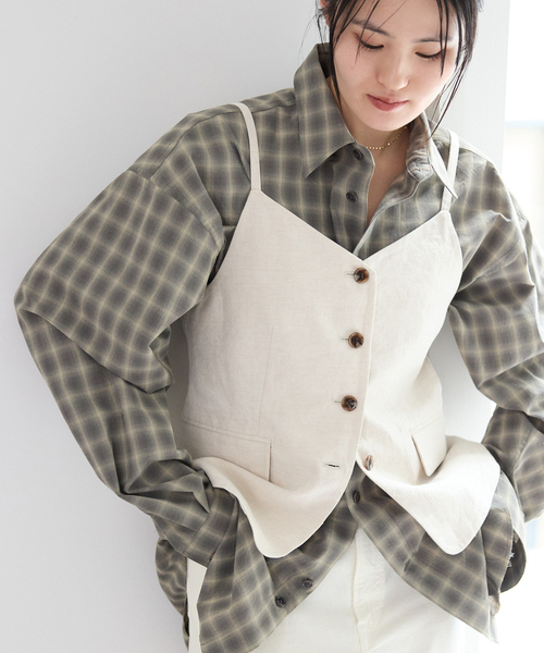 IENA（イエナ） ブラウス シャツ 「一部店舗限定」JANE SMITH/ジェーン 