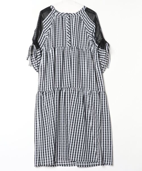 「MILKFED.」 7分袖ワンピース ONE SIZE ブラック レディース_画像2