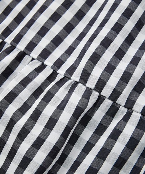 「MILKFED.」 7分袖ワンピース ONE SIZE ブラック レディース_画像7