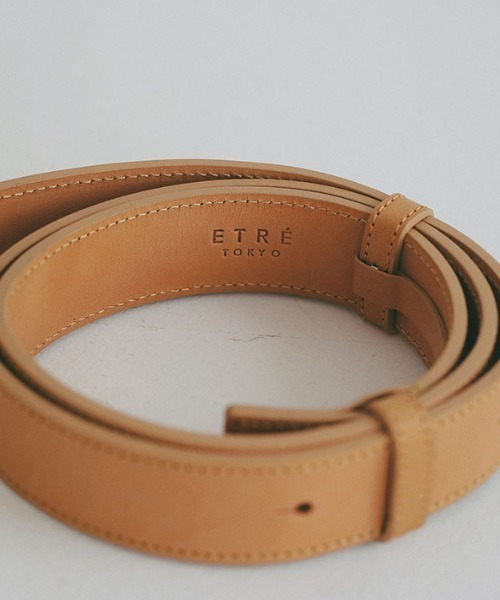 ETRE TOKYO（エトレトウキョウ） ベルト タンドレザーバックルレス