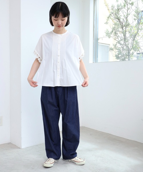 l'atelier du savon（アトリエドゥサボン） パンツ 6オンスやわらか