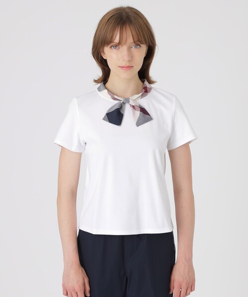 た*ん様 新品未使用 ブルーレーベルクレストブリッジ 半袖カットソー BLUE LABEL CRESTBRIDGE（ブルーレーベルクレストブリッジ） tシャツ