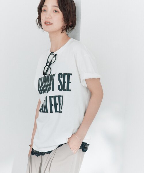 RIVE DROITE（リヴドロワ） tシャツ 「A・MONN」「綿100%/洗濯機洗い可