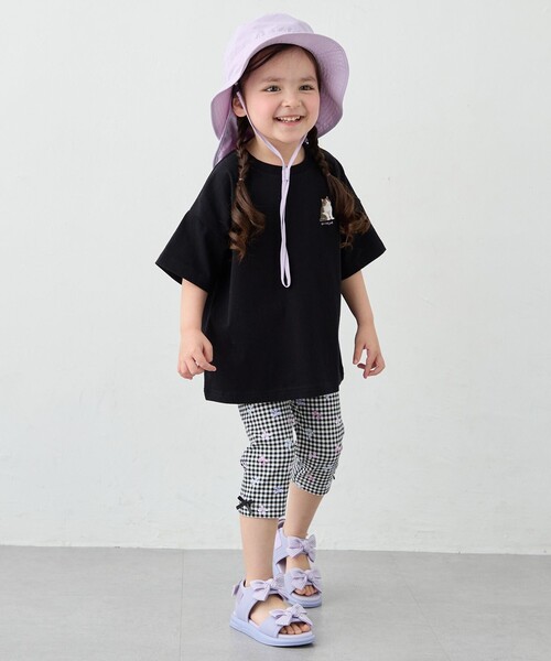 「ANY」 「KIDS」フラットサンダル 18 パープル キッズ_画像5