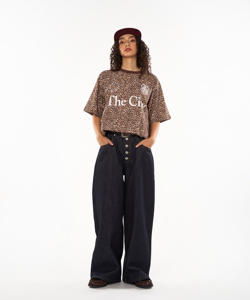「WISH FOR EVER」 半袖Tシャツ LARGE グレー メンズ_画像2