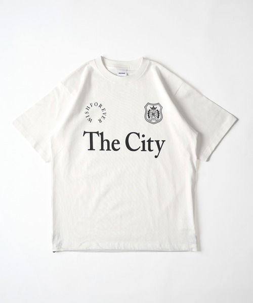 「WISH FOR EVER」 半袖Tシャツ LARGE グレー メンズ_画像6