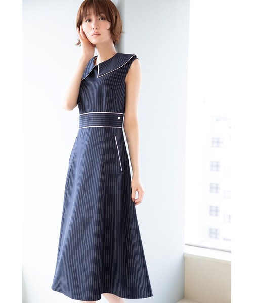 TOCCA ワンピース TOCCA（トッカ） ワンピース LADY IN STRIPE ドレス : ZOZOTOWN Yahoo