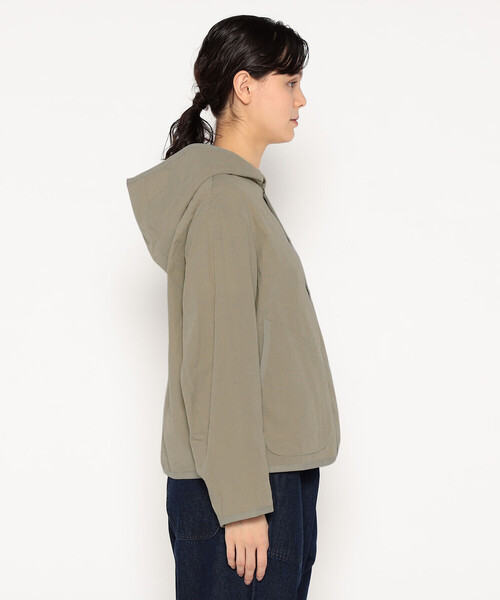 ダントン　希少美品　DANTON ベージュ丸首ジャケット　Mサイズ Danton（ダントン） ジャケット M ベージュ系その他 レディース