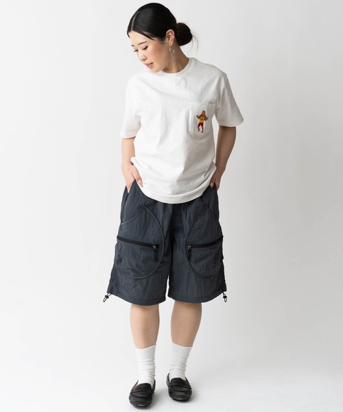 「gym master」 半袖Tシャツ SMALL アッシュグレー メンズ_画像9