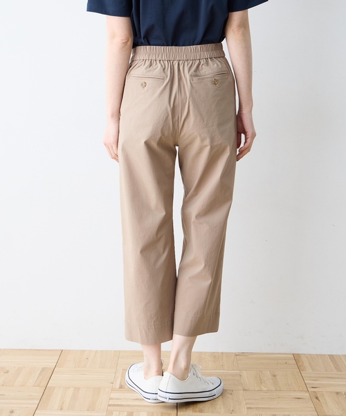 「DECOY SINCE 1981」 クロップドパンツ 64 モカ レディース_画像4