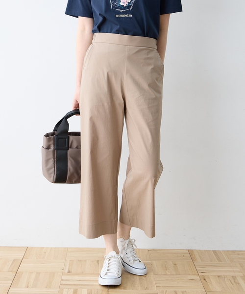 「DECOY SINCE 1981」 クロップドパンツ 64 モカ レディース_画像6