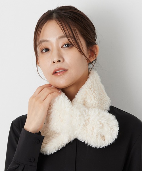 FURLA フルラ ファー マフラー ファーティペット FURLA（フルラ） マフラー ストール フェイクファーマフラー プードル