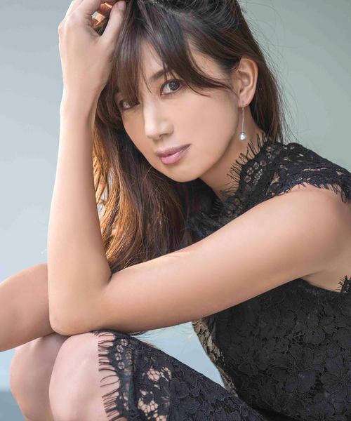 ドレス 東原亜希さん着用 パーフェクトレースセットアップドレス