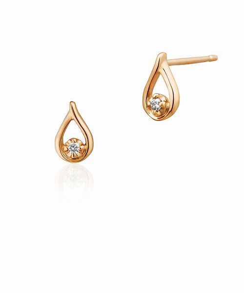 CANAL 4℃（カナルヨンドシー） ピアス K10ピンクゴールド ピアス