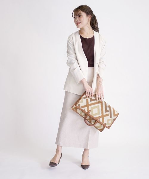 SHIPS（シップス） スーツ ジャケット オックスストレッチノーラペル