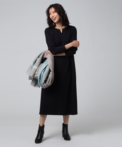 お買い得限定SALE ワンピース - 通販 - PayPayモール ストレッチポンチキーネックワンピース ZOZOTOWN PayPayモール店 豊富な限定SALE