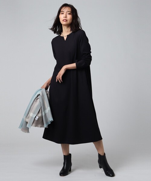 お買い得限定SALE ワンピース - 通販 - PayPayモール ストレッチポンチキーネックワンピース ZOZOTOWN PayPayモール店 豊富な限定SALE