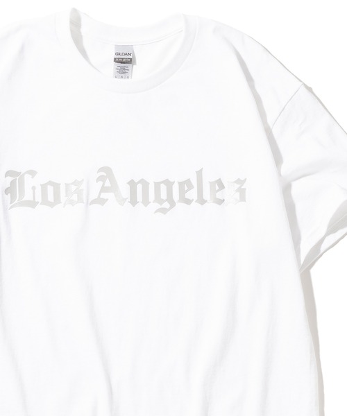 Tシャツ Tシャツ 同色ラバープリントtシャツ オールドイングリッシュロゴ ビッグシルエット Losangels Zozotown Paypayモール店 通販 Paypayモール