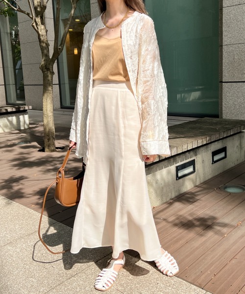 Ambre Ciel スカート シアーマーメイドスカート／【WEB/EC限定