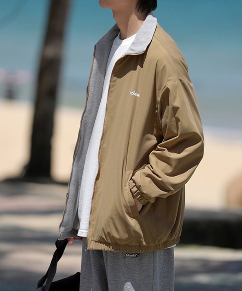 リバーシブルフリースジャケット リバーシブルフリースジャケット | キャンプ用品・防寒ウェアはVASTLAND