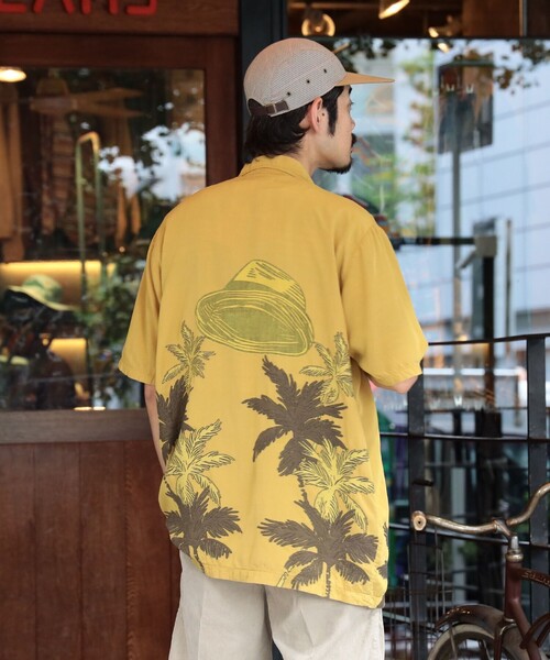 シャツ REMI RELIEF × BEAMS PLUS / 別注 Cut Jacquard Aloha