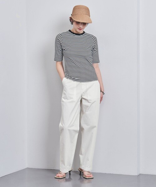 UNITED ARROWS パンツ ワッシャー ベイカーパンツ レディース