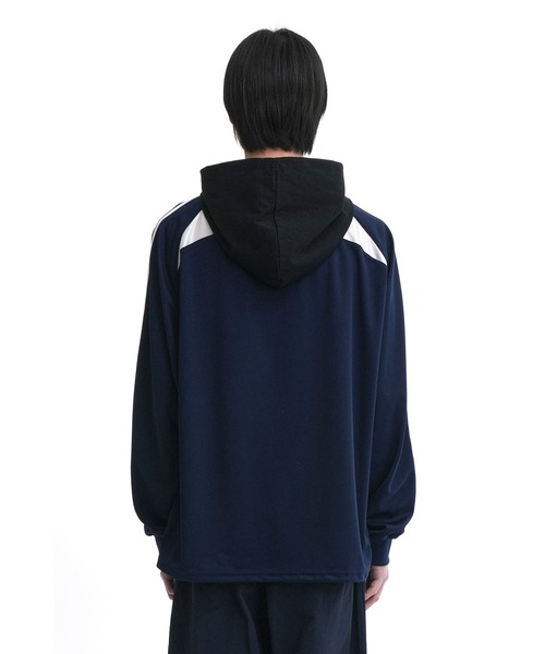 OPENYARD OY ホワイト パーカー&長袖Tシャツ セット ts-sora_00105001