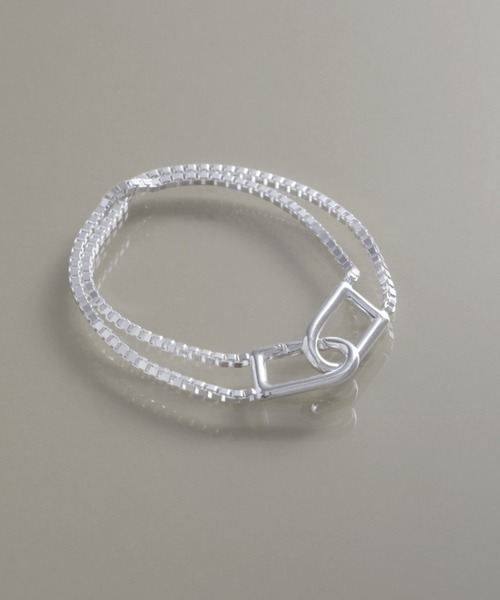 ブレスレット 「YArKA/ヤーカ」silver925 mix chain bracelet 「HB1 
