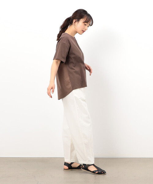 パンツ コットンリネンパンツ / セットアップ対応 レディース 