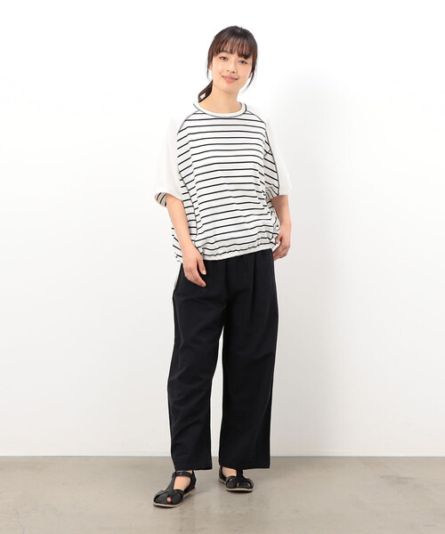 パンツ コットンリネンパンツ / セットアップ対応 レディース 