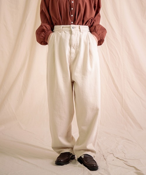 Brocante ブロカント アンプリッセパンツ レディース 生成デニム Brocante ジーンズ デニム デニムパンツ 「Brocante / ブロカント