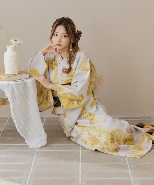 sugar nine 浴衣 浴衣3点セット（浴衣・帯・下駄） レディース