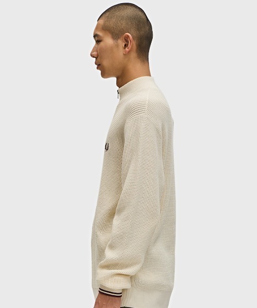 FRED PERRY（フレッドペリー） セーター ニット Waffle Stitch Half