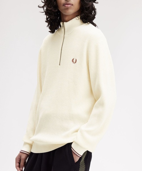 FRED PERRY（フレッドペリー） セーター ニット Waffle Stitch Half
