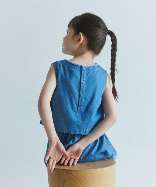 新品 値段 MULTI BORDER TOPS ブルー 忍舞着用 WOM 【公式通販】