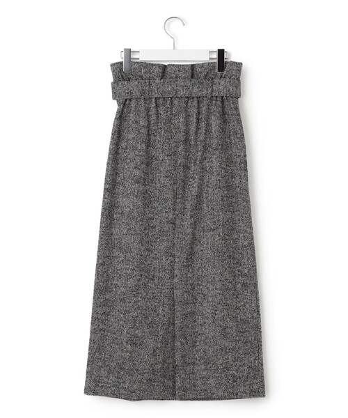 みな【今季美品】23区 ヘリンボーンループツイード Iライン スカート みな様専用【今季美品】23区 ヘリンボーンループツイード I