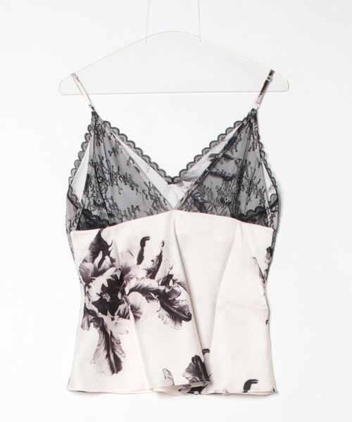 キャミソール andmary Everyday lace camisole andmary Maisie lace camisole gray 黒瀧まりあ アンドマリー