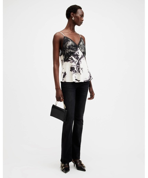 ALLSAINTS（オールセインツ） キャミソール IMMY LACE PANELLED V-NECK