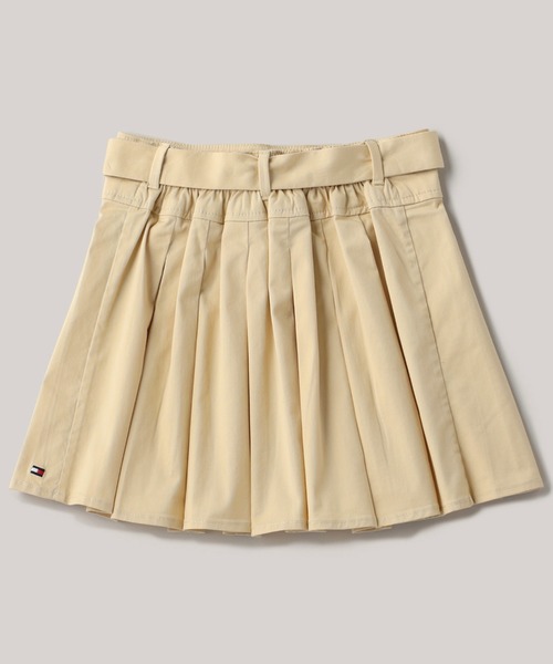 スカート GIRLS ソフトコットンツイルプリーツスカート キッズ 