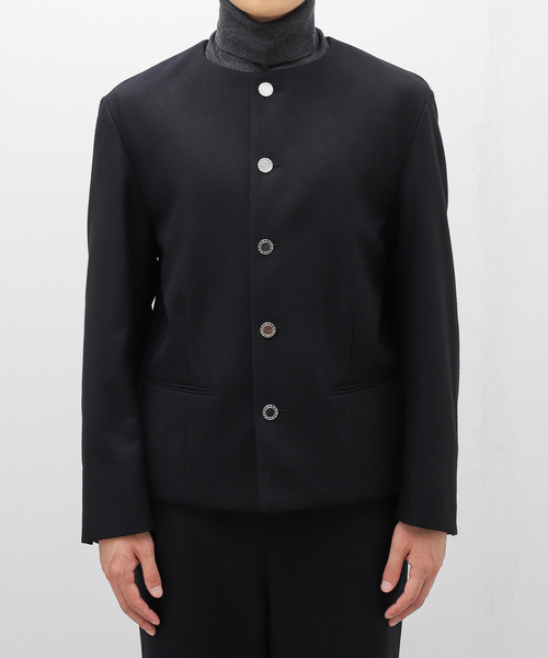 COUTURE D'ADAM ノーカラージャケット　丈短 EDIFICE（エディフィス） ジャケット ノーカラージャケット COUTURE D